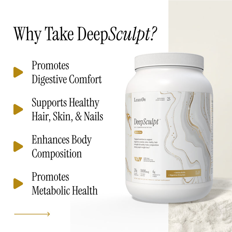 DeepSculpt Complete GLP-1 Supplement Support