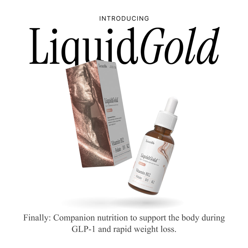 LiquidGold Ultra Strength Liposomal Vitamin B12 with Folate, D3, K2